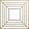 Ekena Millwork Raven Wood Fretwork Pierced Ceiling Medallion, Hickory, 40"OD x 14 5/8"ID x 3/8"T CMWP40X40X0375RAHI - alternate 1